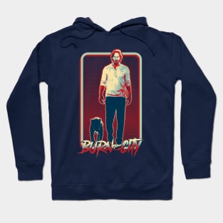 burn the city pop art Hoodie